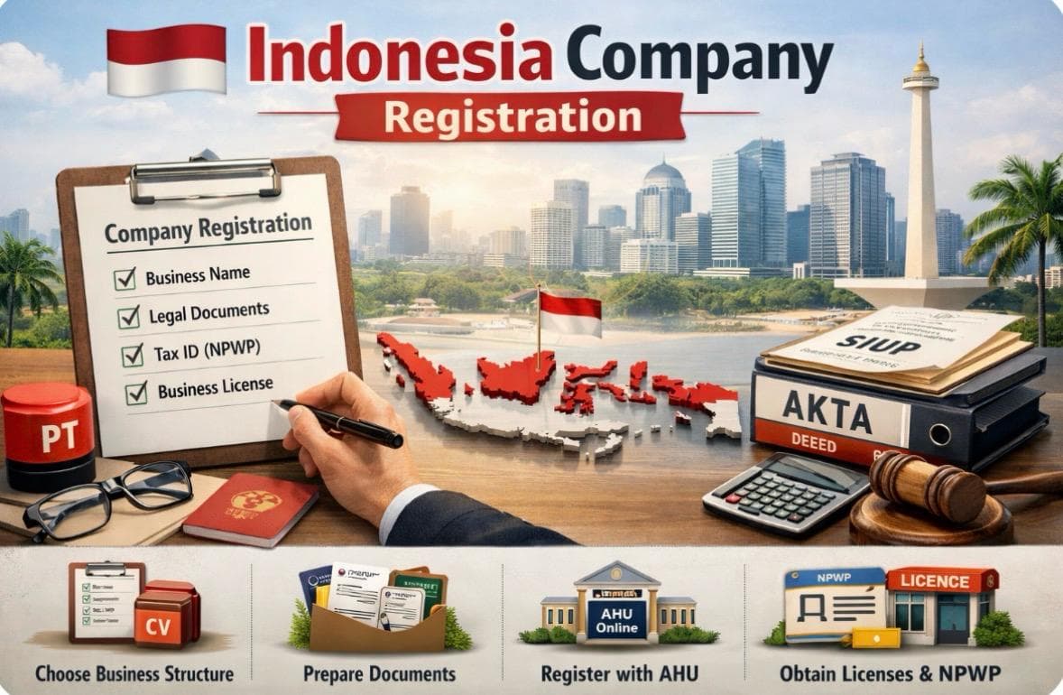 Company Registration in Indonesia